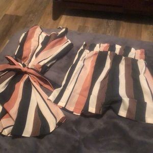 Very thin nice breezy outfit two outfits in one !!